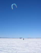 Blue Tube kite