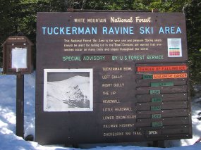 Tuckermans Warning Sign