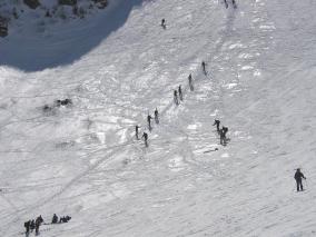 Tuckerman Ascending Left Gulley